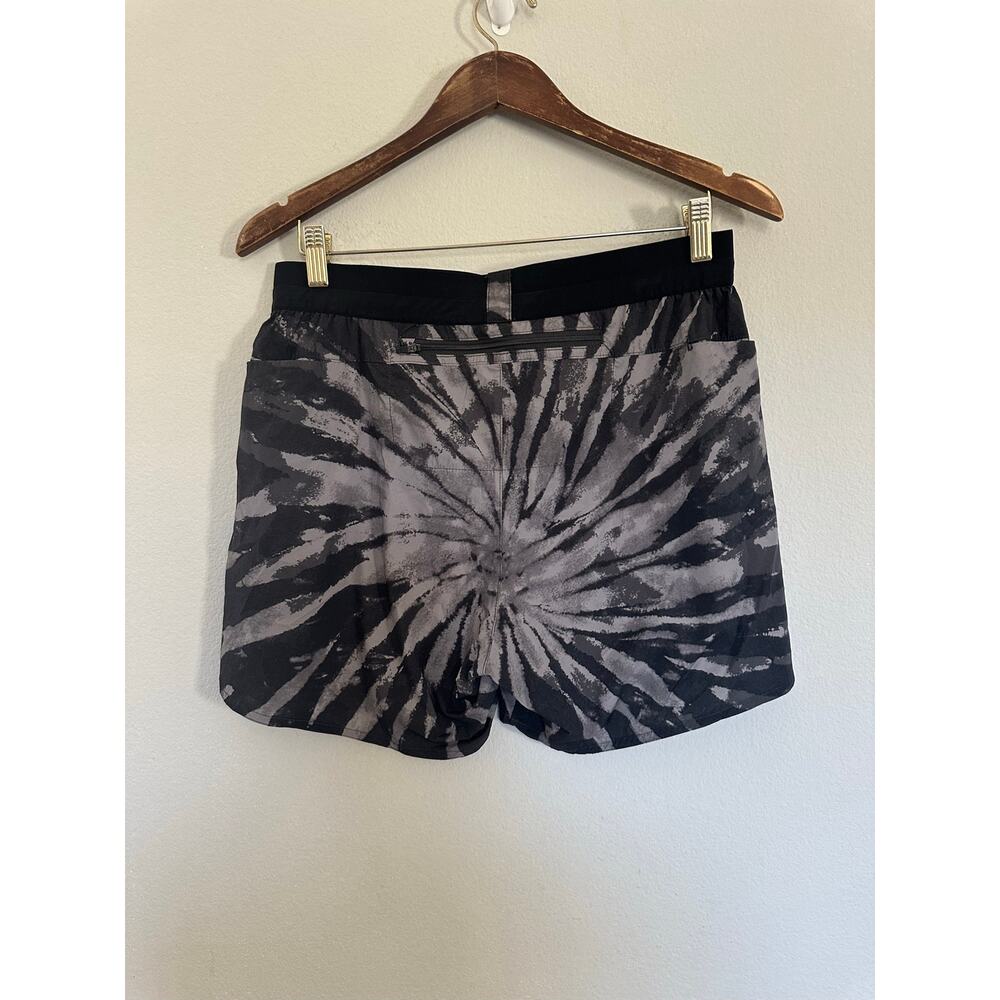 Roark Black & Gray Tie-Dye Athletic Shorts with Snake Graphic  liner removed - Picture 9 of 10